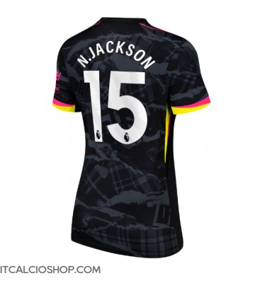 Chelsea Nicolas Jackson #15 Terza Maglia Femmina 2024-25 Manica Corta